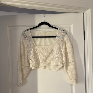 Anthropologie XS Cropped Sweater